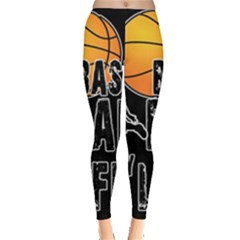 Basketball Is My Life Leggings  by Valentinaart