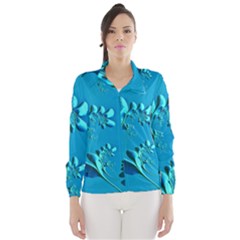 Amazing Floral Fractal A Wind Breaker (women) by Fractalworld