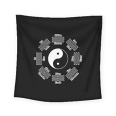 I Ching  Square Tapestry (small) by Valentinaart