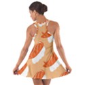 Fish Eat Japanese Sushi Cotton Racerback Dress View2