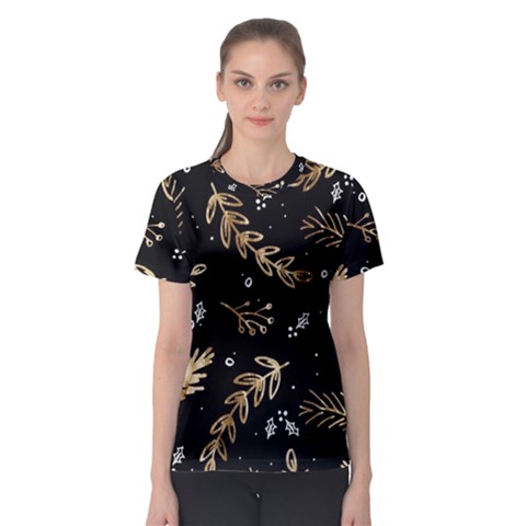 Kawaii Wallpaper Pattern Women s Sport Mesh Tee by Nexatart