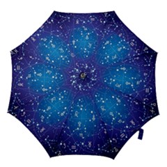 Astrology Illness Prediction Zodiac Star Hook Handle Umbrellas (small) by Mariart