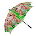 Happy Mother s Day Furry Girl Golf Umbrellas View2