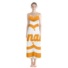 Think Switch Arrows Rethinking Chiffon Maxi Dress by Nexatart