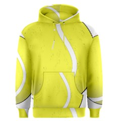 Tennis Ball Ball Sport Fitness Men s Pullover Hoodie by Nexatart