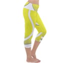 Tennis Ball Ball Sport Fitness Capri Yoga Leggings View3