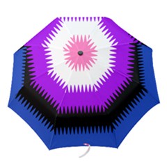 Sychnogender Techno Genderfluid Flags Wave Waves Chevron Folding Umbrellas by Mariart