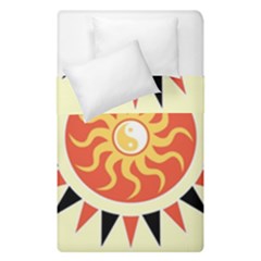 Yin Yang Sunshine Duvet Cover Double Side (single Size) by linceazul