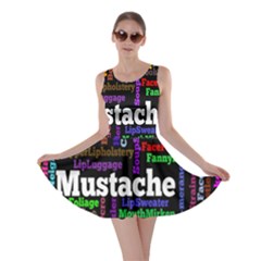 Mustache Skater Dress by Mariart