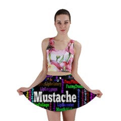 Mustache Mini Skirt by Mariart