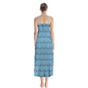 Bicycles Pattern Chiffon Maxi Dress View2