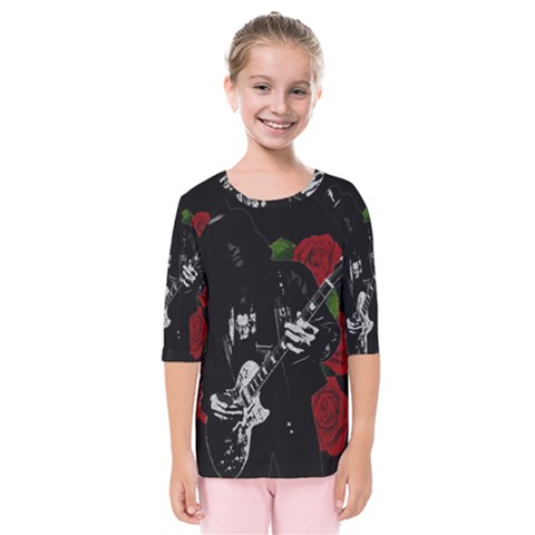 Slash Kids  Quarter Sleeve Raglan Tee by Valentinaart