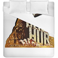 Ben Hur Duvet Cover Double Side (king Size) by Valentinaart