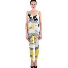 Abstract Art Onepiece Catsuit by ValentinaDesign