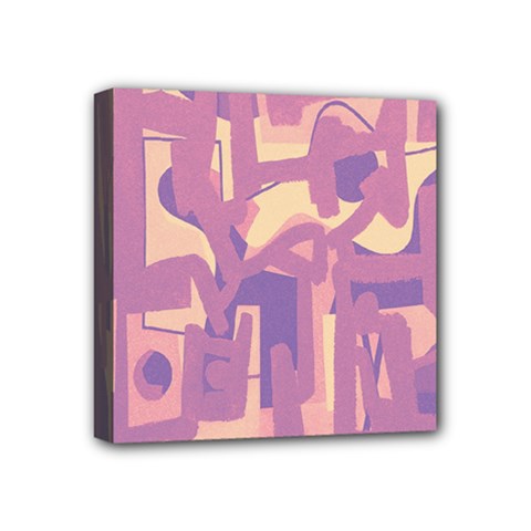 Abstract Art Mini Canvas 4  X 4  by ValentinaDesign