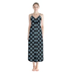 Pattern Chiffon Maxi Dress by ValentinaDesign