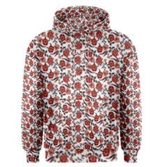 Roses Pattern Men s Pullover Hoodie by Valentinaart