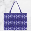 Fish pattern Medium Zipper Tote Bag View1