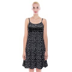Abstract Art  Spaghetti Strap Velvet Dress by ValentinaDesign