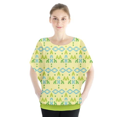 Simple Tribal Pattern Blouse by berwies