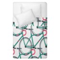 Bicycle Cycling Bike Green Sport Duvet Cover Double Side (Single Size) View1