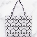 Heart Background Wire Frame Black Wireframe Mini Tote Bag View1