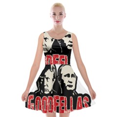 Goodfellas Putin And Trump Velvet Skater Dress by Valentinaart