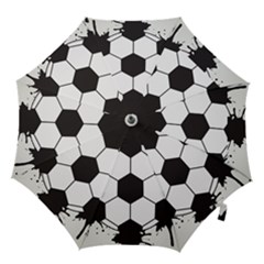 Soccer Camp Splat Ball Sport Hook Handle Umbrellas (medium) by Mariart