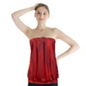 Stone Red Volcano Strapless Top View1