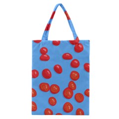 Tomatoes Fruite Slice Red Classic Tote Bag by Mariart