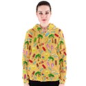 Beach Pattern Women s Zipper Hoodie View1