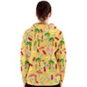 Beach Pattern Women s Zipper Hoodie View2