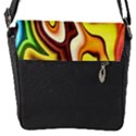 Colorful 3d shapes                     Flap Closure Messenger Bag (S) View1