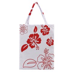 Hawaiian Flower Red Sunflower Classic Tote Bag by Mariart