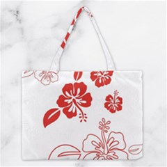 Hawaiian Flower Red Sunflower Medium Tote Bag by Mariart