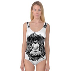 Ornate Buddha Princess Tank Leotard  by Valentinaart