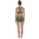 Chameleon Skin Texture Racerback Boyleg Bikini Set View2