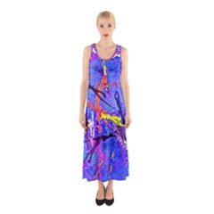 Paint Splashes                       Full Print Maxi Dress by LalyLauraFLM