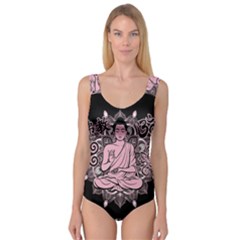 Ornate Buddha Princess Tank Leotard  by Valentinaart