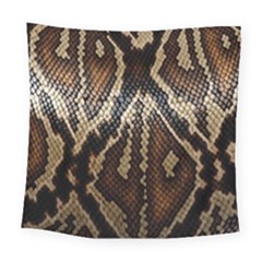 Snake Skin O Lay Square Tapestry (large) by BangZart