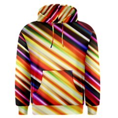 Funky Color Lines Men s Pullover Hoodie by BangZart