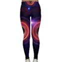 The Little Astronaut on a Tiny Fractal Planet Classic Yoga Leggings View2