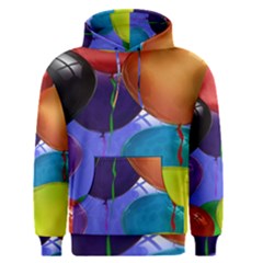 Colorful Balloons Render Men s Pullover Hoodie by BangZart