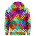 3d Fsm Tessellation Pattern Men s Zipper Hoodie View2