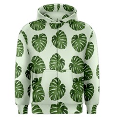 Leaf Pattern Seamless Background Men s Zipper Hoodie by BangZart