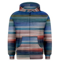 Background Horizontal Lines Men s Zipper Hoodie by BangZart