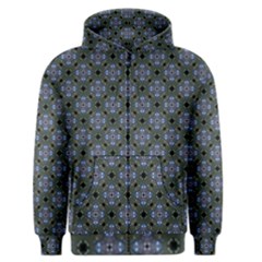 Space Wallpaper Pattern Spaceship Men s Zipper Hoodie by BangZart