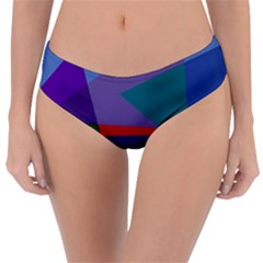 Abstract #415 Tipping Point Reversible Classic Bikini Bottoms by RockettGraphics