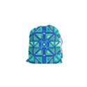 Grid Geometric Pattern Colorful Drawstring Pouches (XS)  View1