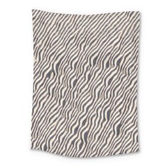 Zebra Pattern Animal Print Medium Tapestry by paulaoliveiradesign